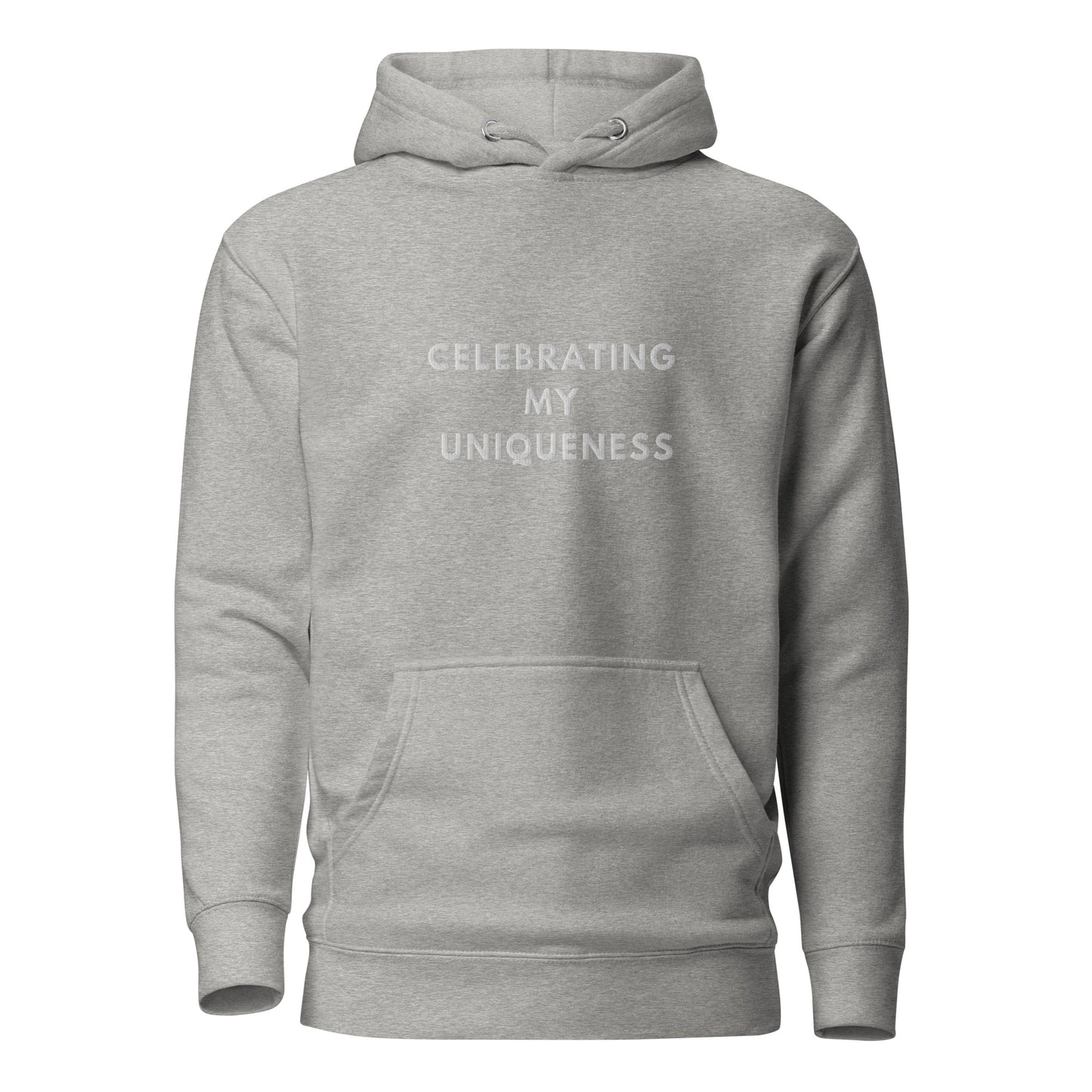 Celebrating my uniqueness Embroidered Unisex Hoodie