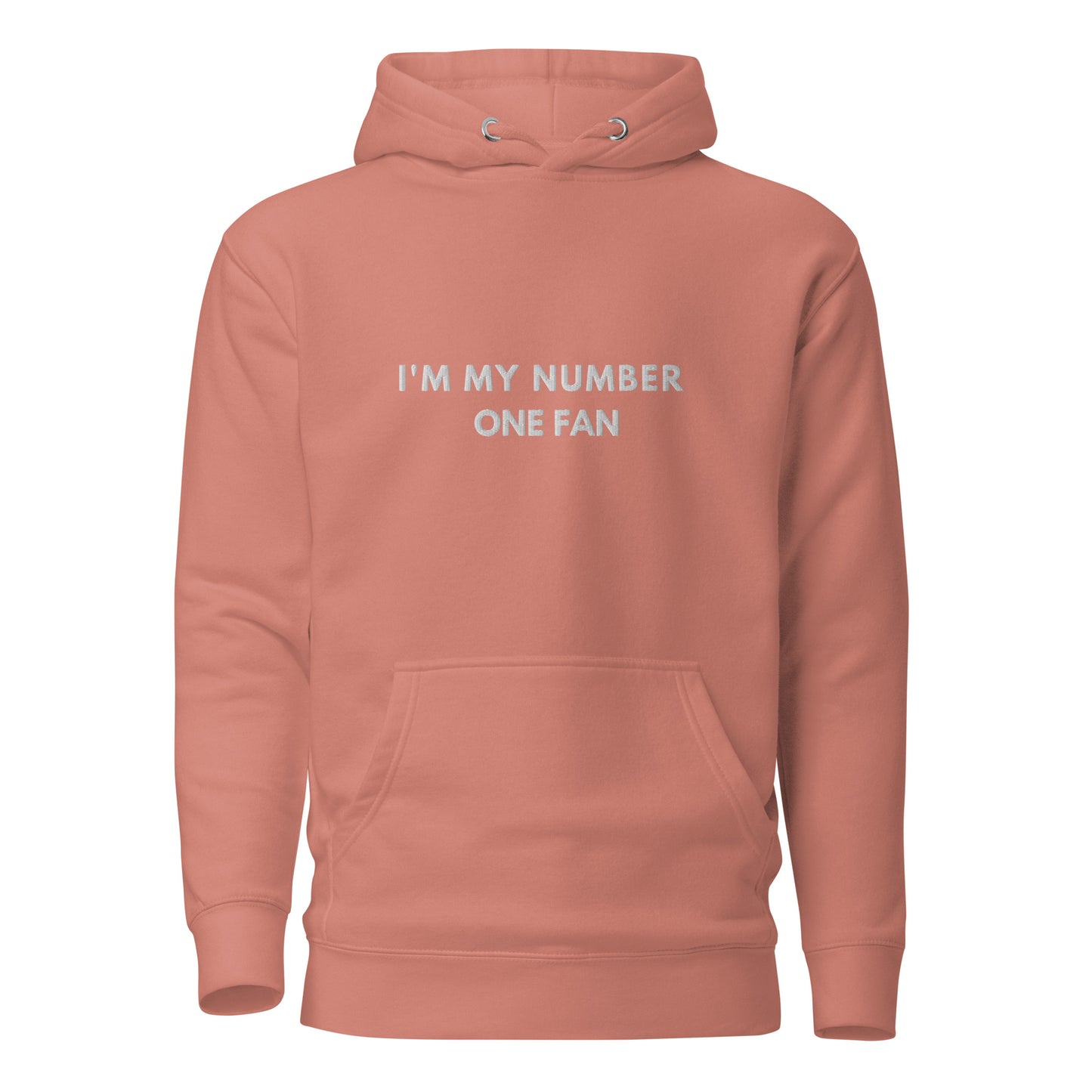 Im my Number One Fan Embroidered Unisex Hoodie