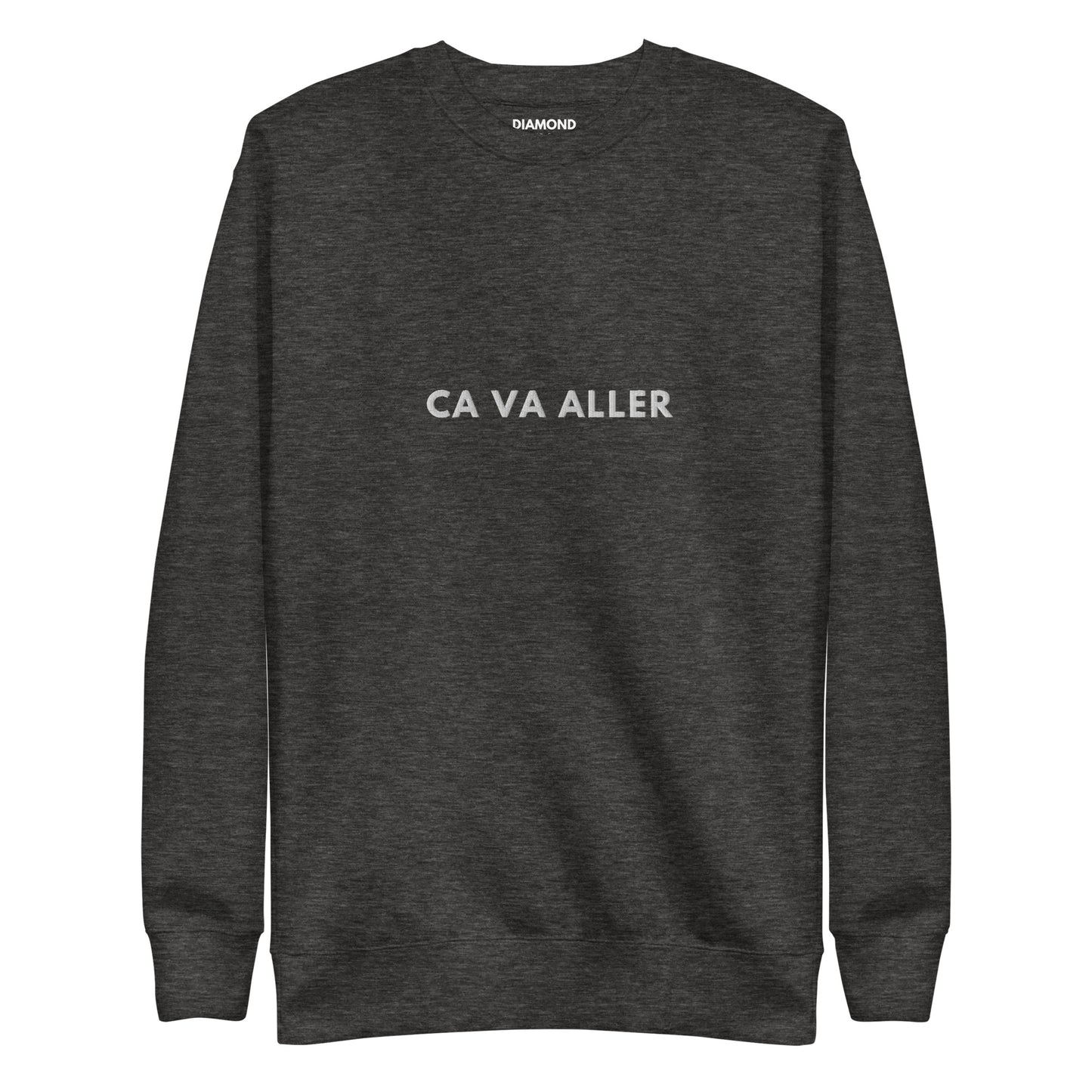 Ca va aller Embroidered Unisex Premium Sweatshirt