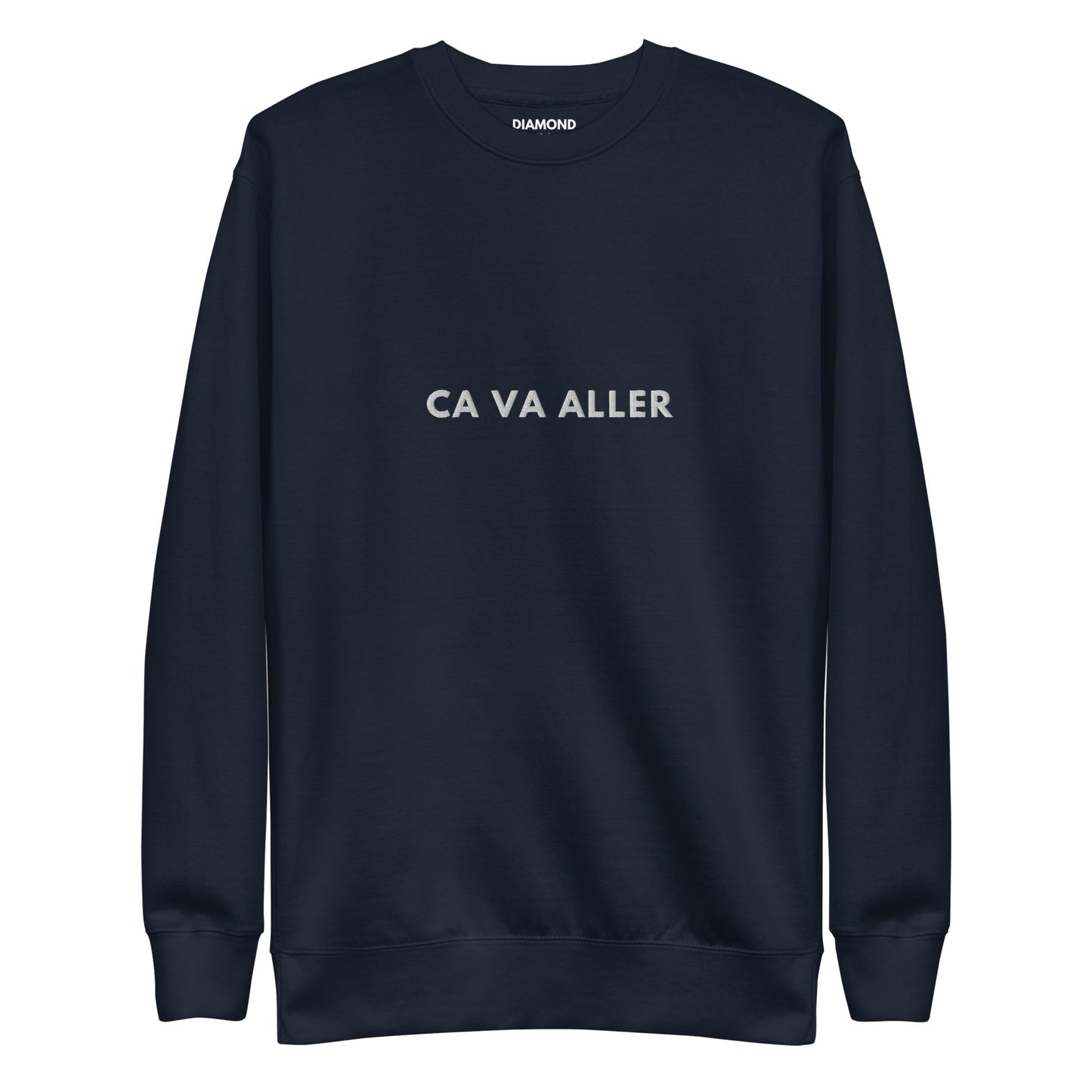Ca va aller Embroidered Unisex Premium Sweatshirt