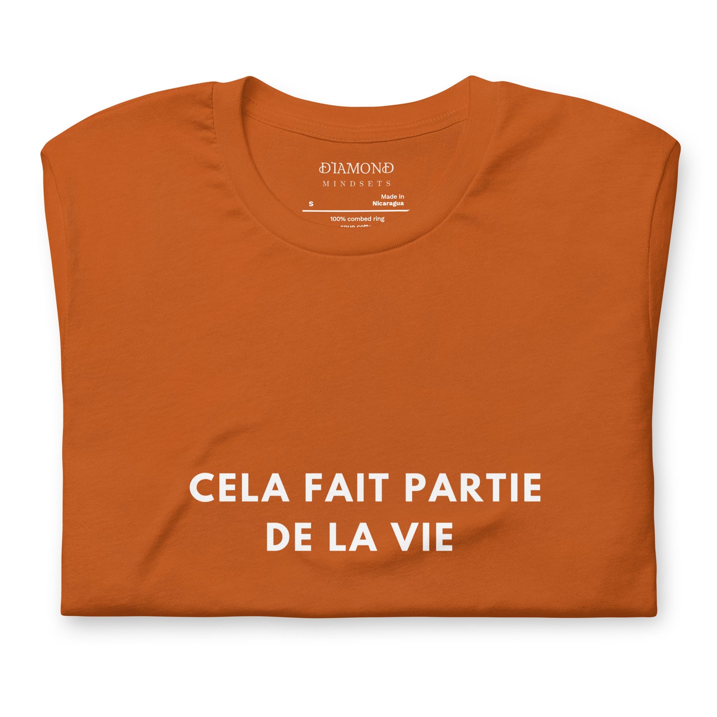 Cela fait partie de la vie Unisex t-shirt